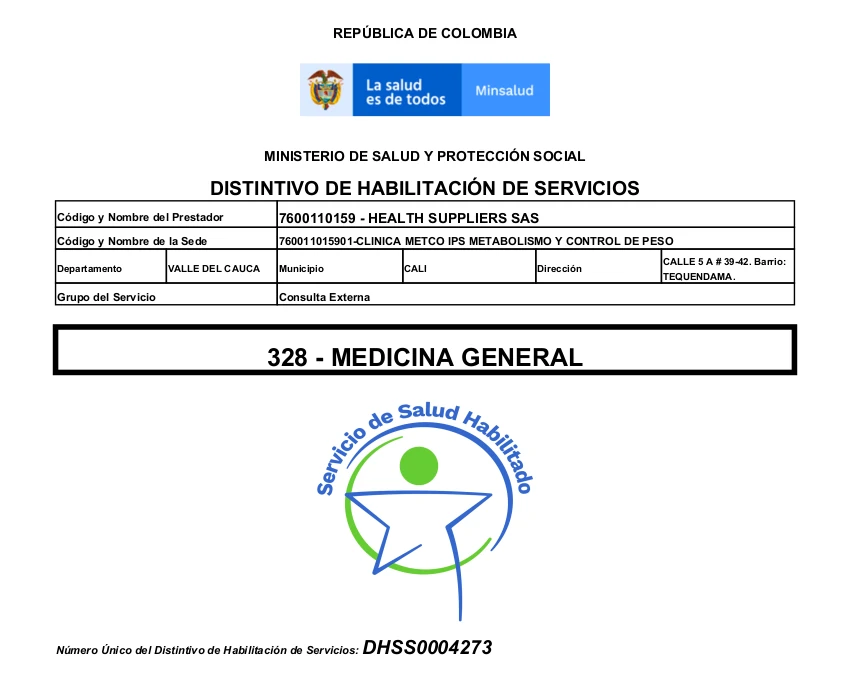 Habilitación Medicina General